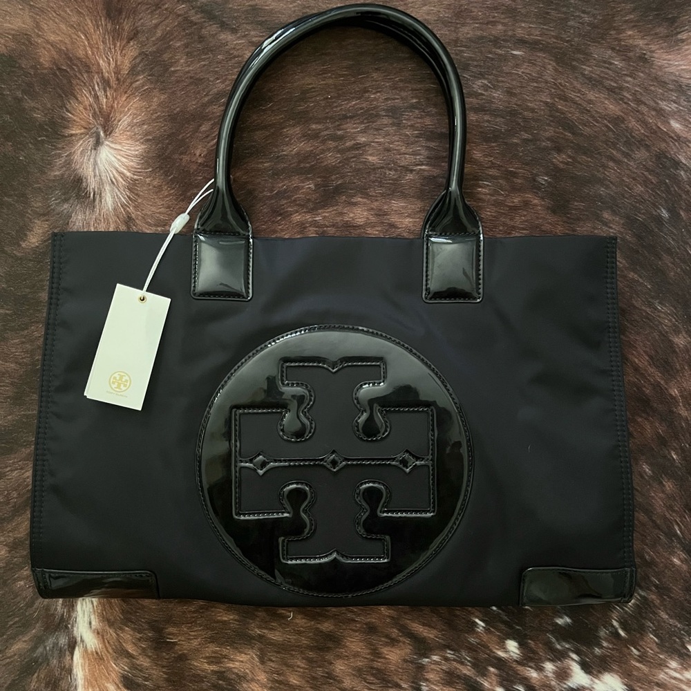 Tory Burch nylon Ella tote NWT